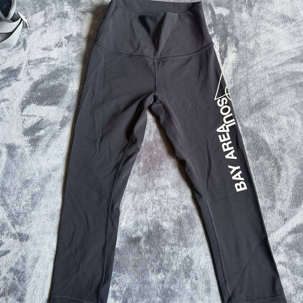 lululemon x SoulCycle Leggings Womens Size 4 Black High-Rise Ankle